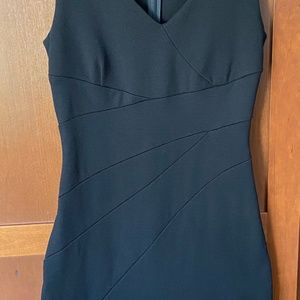 Three Dots Fitted Black Dress